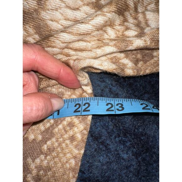 EQUIPMENT FEMME SILK CASHMERE LIGHTWEIGHT SNAKE REPTILE PRINT SWEATER S - Picture 6 of 8